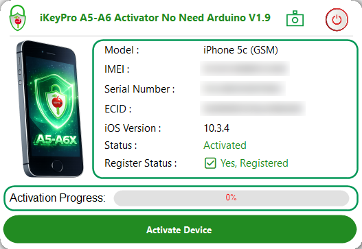 iKeyPro A5-A6 Activator V1.9
